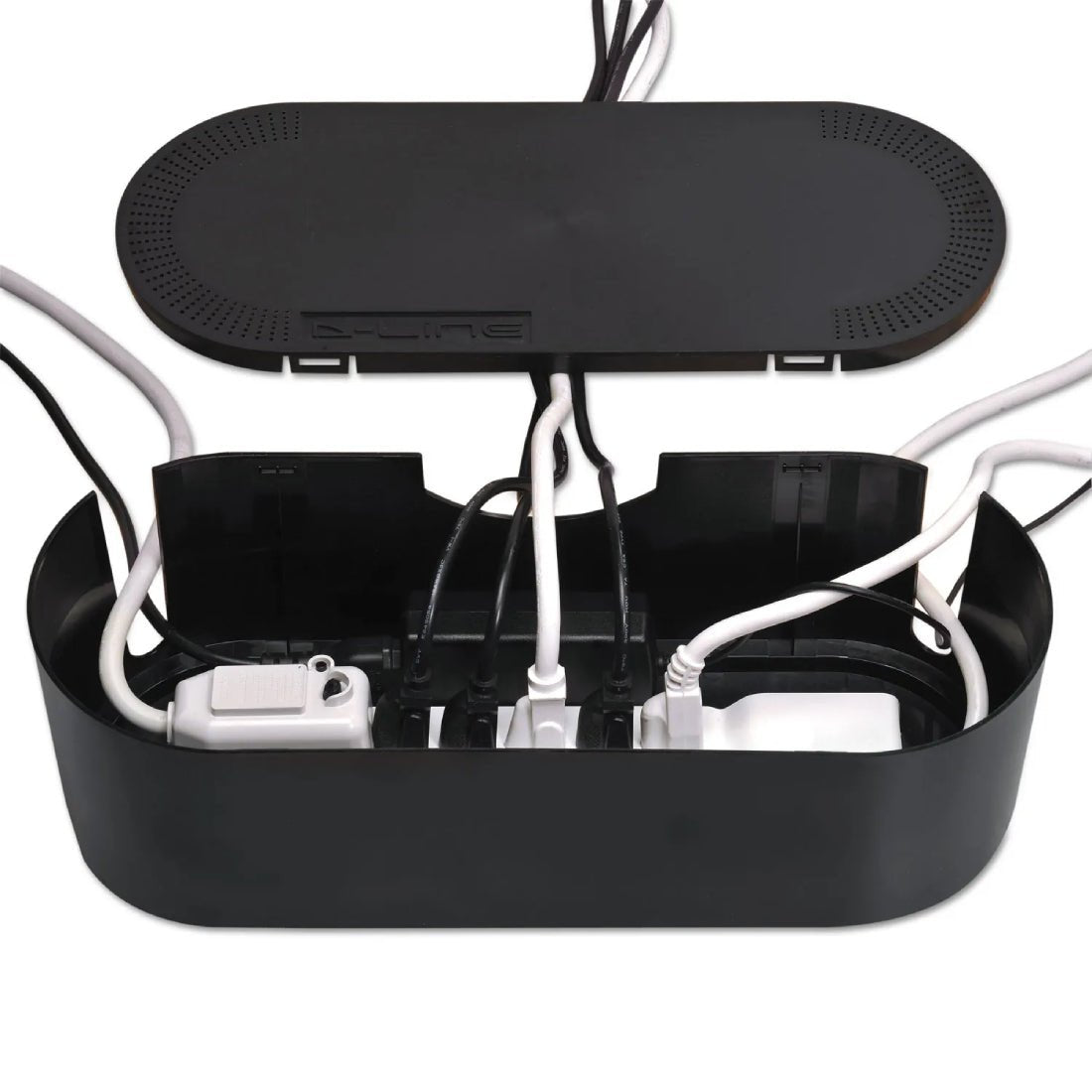 D-Line Large Cable Tidy Unit - Black - أكسسوارات D-Line Large Cable Tidy Unit - Black - أكسسوارات