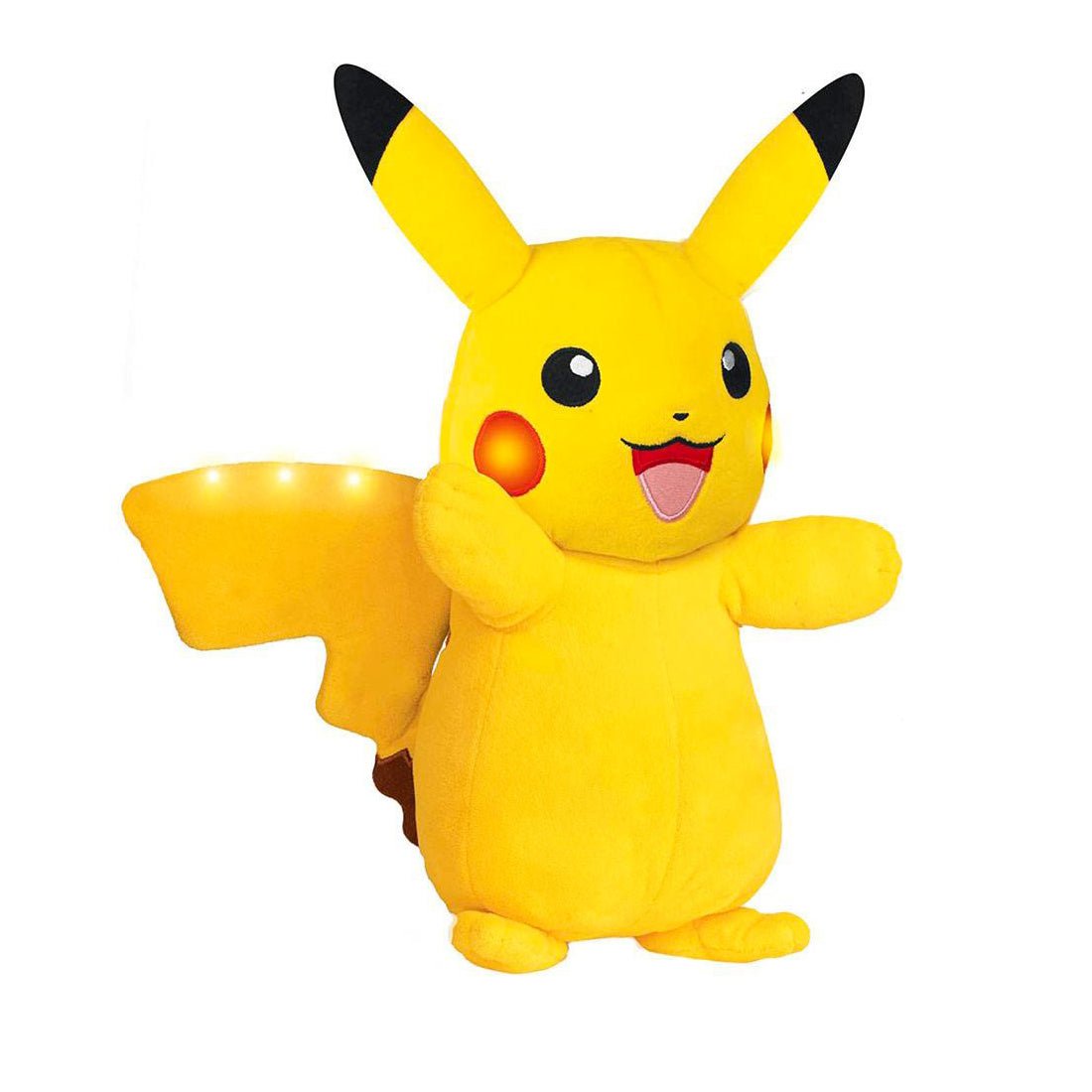 Pokemon Snooze Action - Pikachu Plush - Demiة
