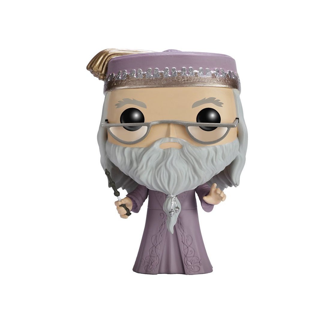Funko Pop! Movies: Harry Potter - Dumbledore with Wand #15 - دمية - Store 974 | ستور ٩٧٤