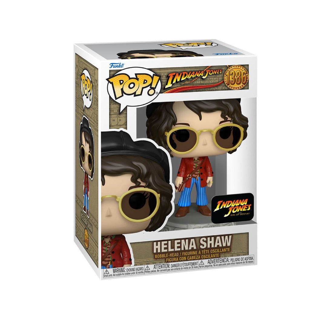 Funko Pop! Movies: Indiana Jones Dial of Destiny - Helena Shaw #1386 - دمية - Store 974 | ستور ٩٧٤