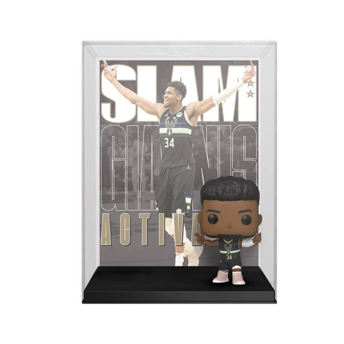 Funko Pop Cover! Basketball: NBA SLAM - Giannis A. #15 - دمية - Store 974 | ستور ٩٧٤