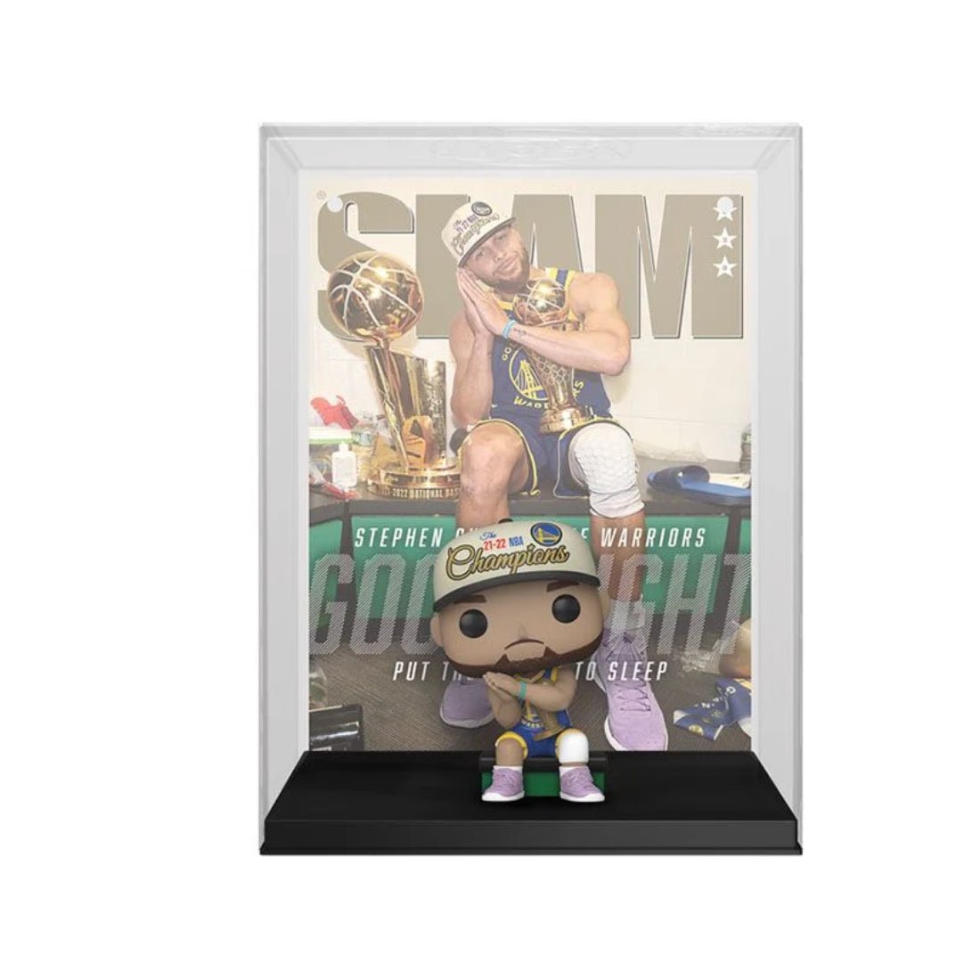 Funko Pop Cover! Basketball: NBA SLAM - Steph Curry #13 - دمية - Store 974 | ستور ٩٧٤