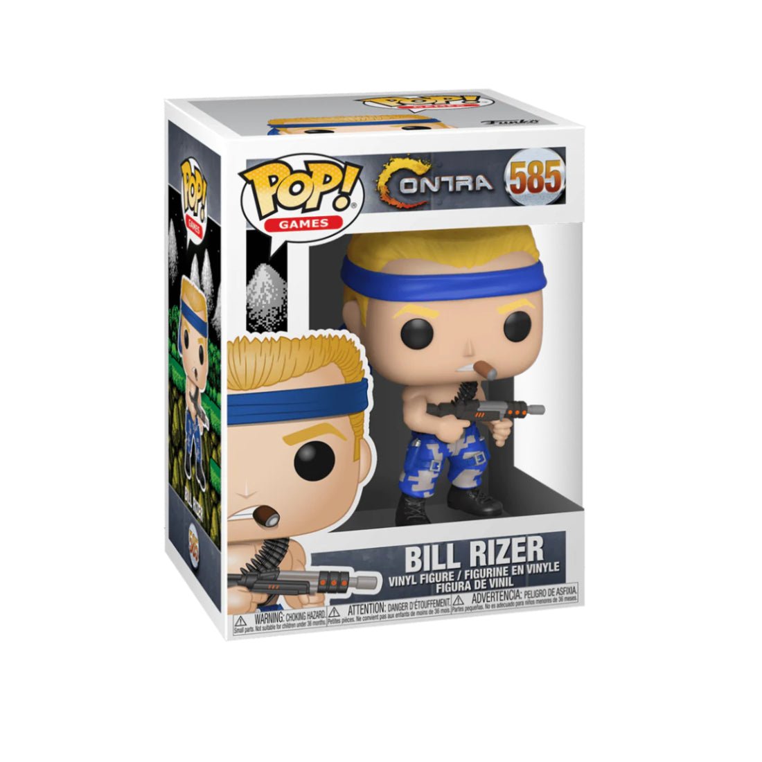 Funko Pop! Games: Contra- Bill Rizer #585 - دمية - Store 974 | ستور ٩٧٤