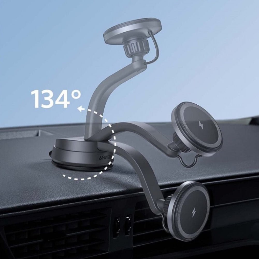 Anker 613 Magnetic Wireless Car Charging Mount - شاحن Anker 613 Magnetic Wireless Car Charging Mount - شاحن