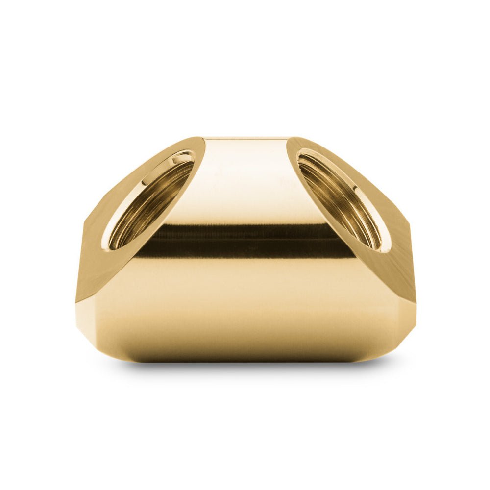 EKWB Quantum Torque Static FF 90° - Gold - وصلة أنابيب EKWB Quantum Torque Static FF 90° - Gold - وصلة أنابيب