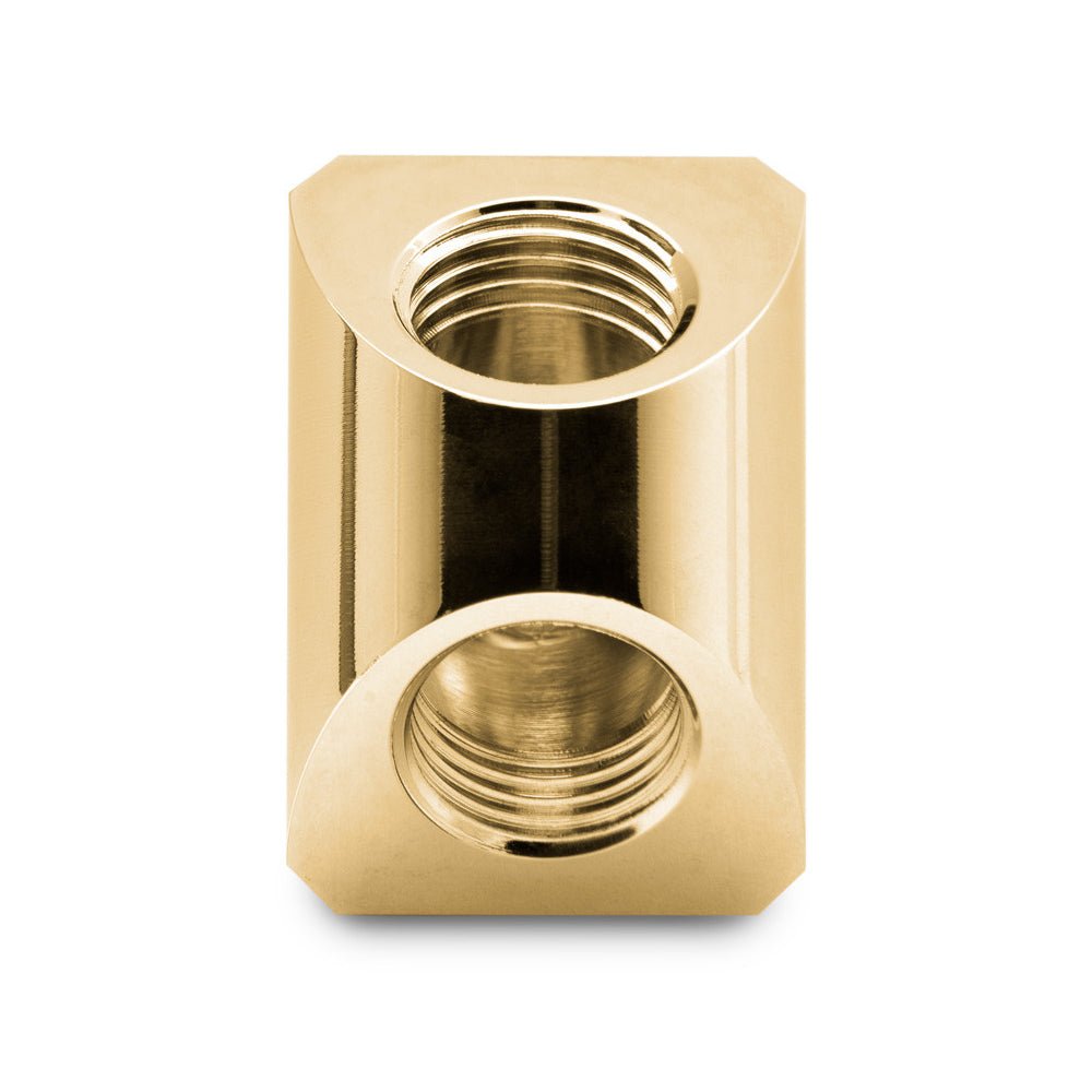 EKWB Quantum Torque Static FF 90° - Gold - وصلة أنابيب EKWB Quantum Torque Static FF 90° - Gold - وصلة أنابيب