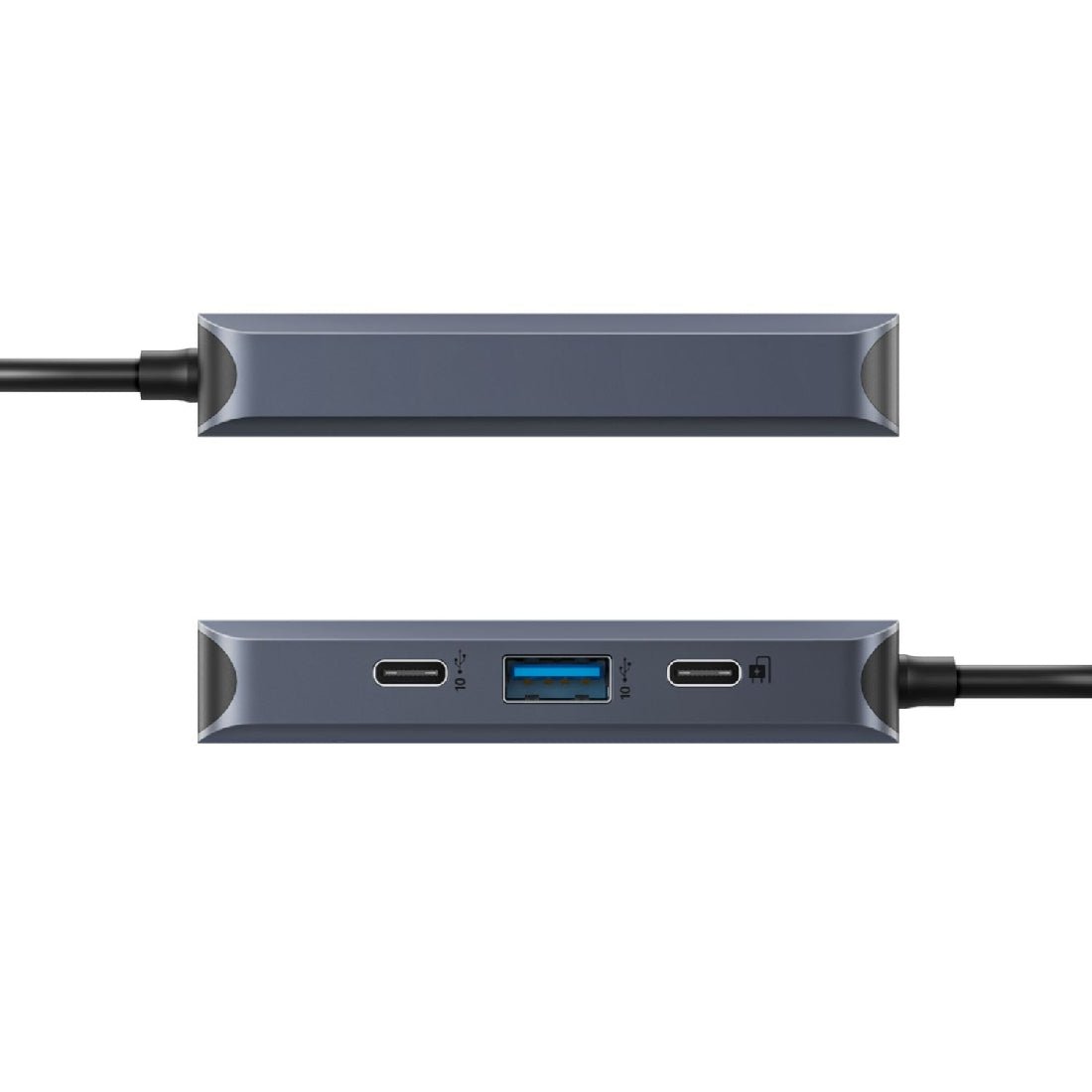 Hyper HyperDrive 4-in-1 USB-C Hub - Midnight Blue - موزع - Store 974 | ستور ٩٧٤