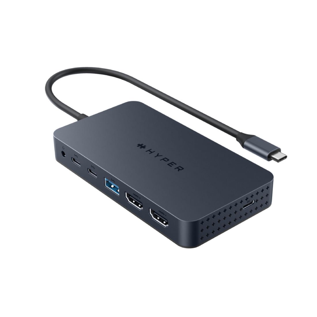Hyper HyperDrive Dual 4K HDMI 7 Port USB-C Hub for M1/M2 MacBook - موزع - Store 974 | ستور ٩٧٤
