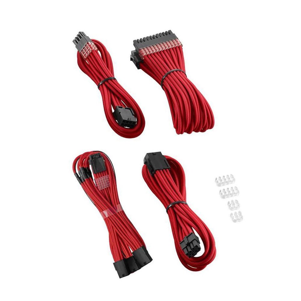 CableMod Pro ModMesh 12VHPWR to 3x PCI-e 45cm Extension Kit - Red - كابل - Store 974 | ستور ٩٧٤