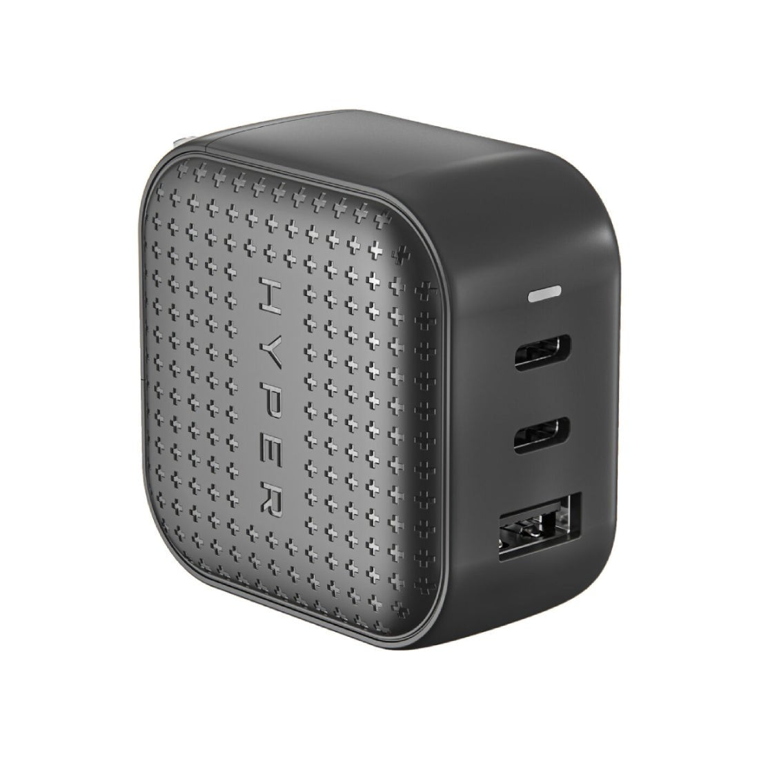 Hyperjuice Hyperjuice 66W GAN USB Type -C Charger - Black - شaحn Hyperjuice Hyperjuice 66W GAN USB Type -C Charger - Black - شaحn