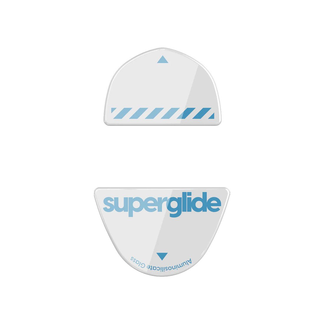 Pulsar Superglide Glass Skates For Logitech G303 Shroud Edition Mouse - White - أكسسوار فأرة - Store 974 | ستور ٩٧٤