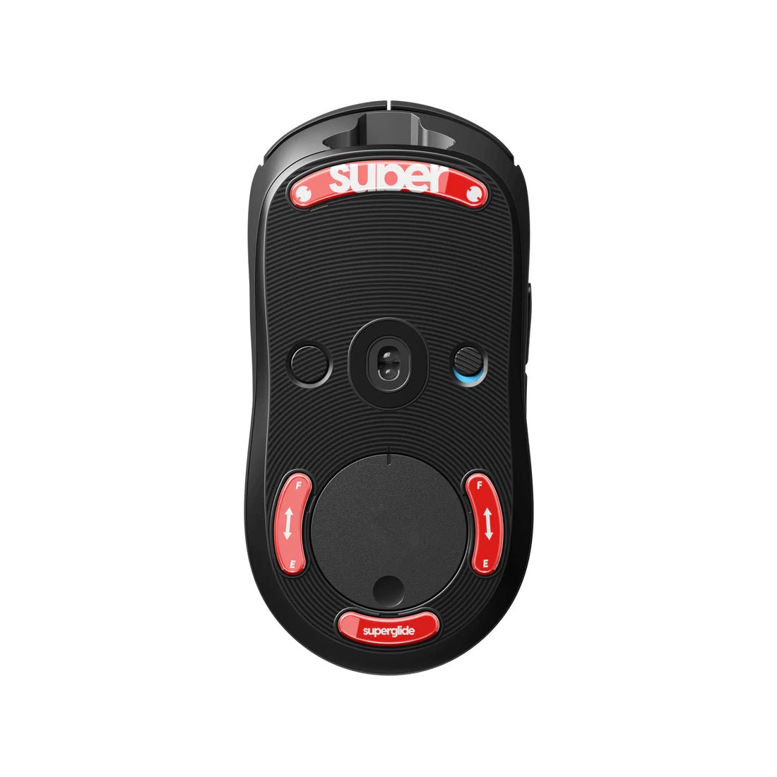 Pulsar Superglide Glass Skates For Logitech PRO Wireless Mouse - Red - أكسسوار فأرة - Store 974 | ستور ٩٧٤