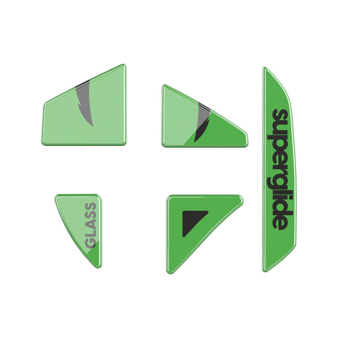Pulsar Superglide Glass Skates For Razer Basilisk Ultimate - Green - أكسسوار فأرة - Store 974 | ستور ٩٧٤