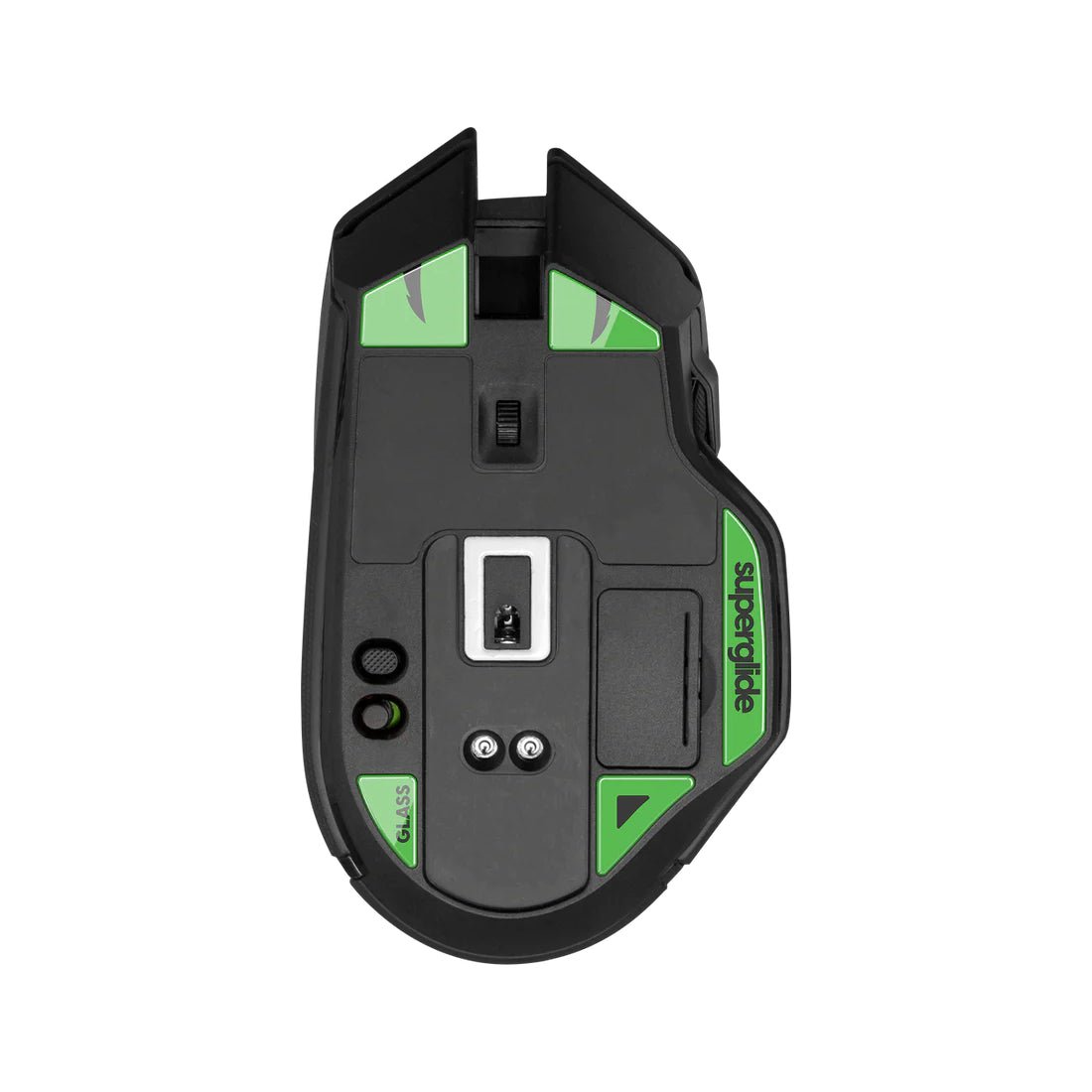 Pulsar Superglide Glass Skates For Razer Basilisk Ultimate - Green - أكسسوار فأرة - Store 974 | ستور ٩٧٤