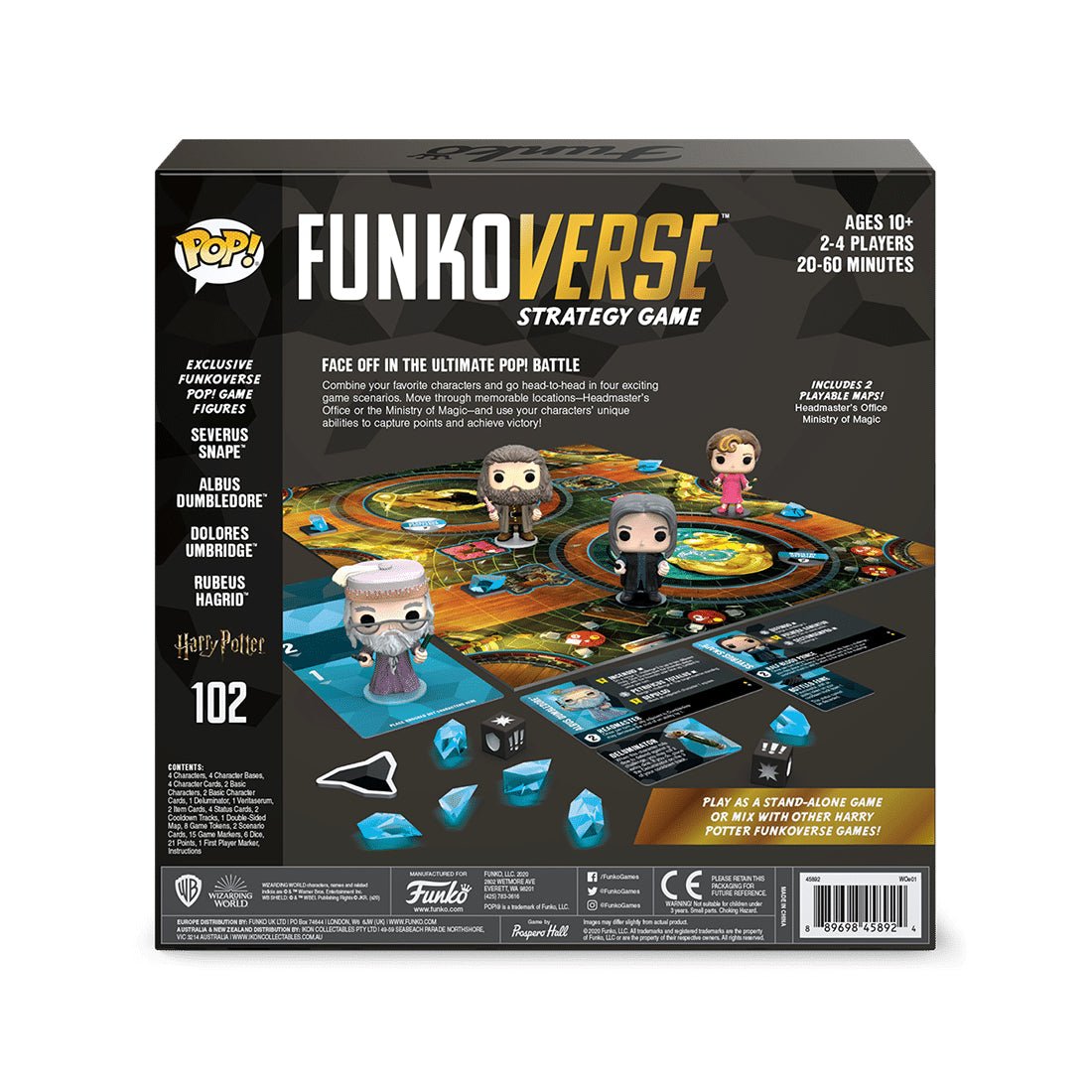 Funko Pop! Funkoverse: Harry Potter 102 4-pack Game - لعبة - Store 974 | ستور ٩٧٤