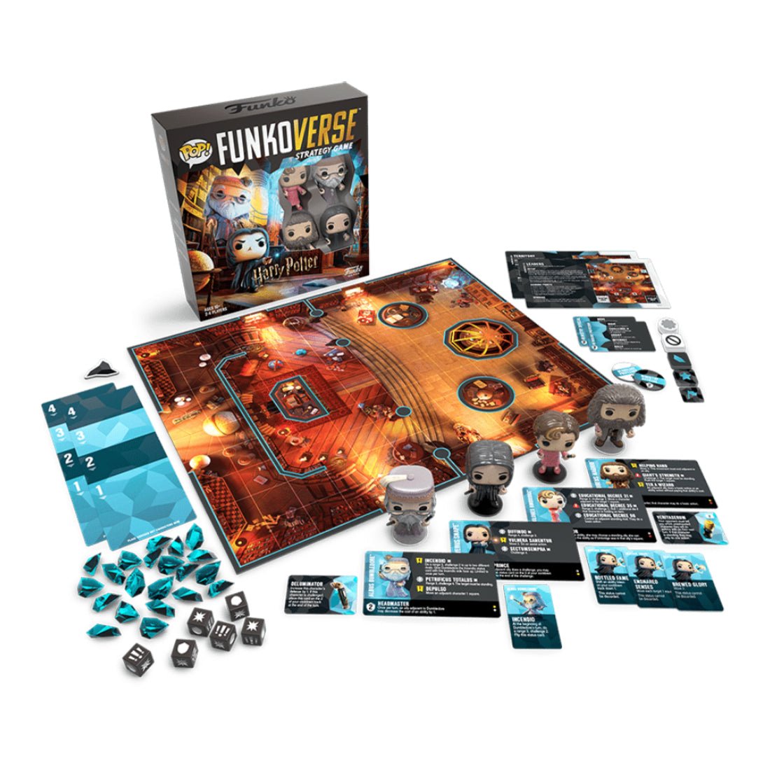 Funko Pop! Funkoverse: Harry Potter 102 4-pack Game - لعبة - Store 974 | ستور ٩٧٤