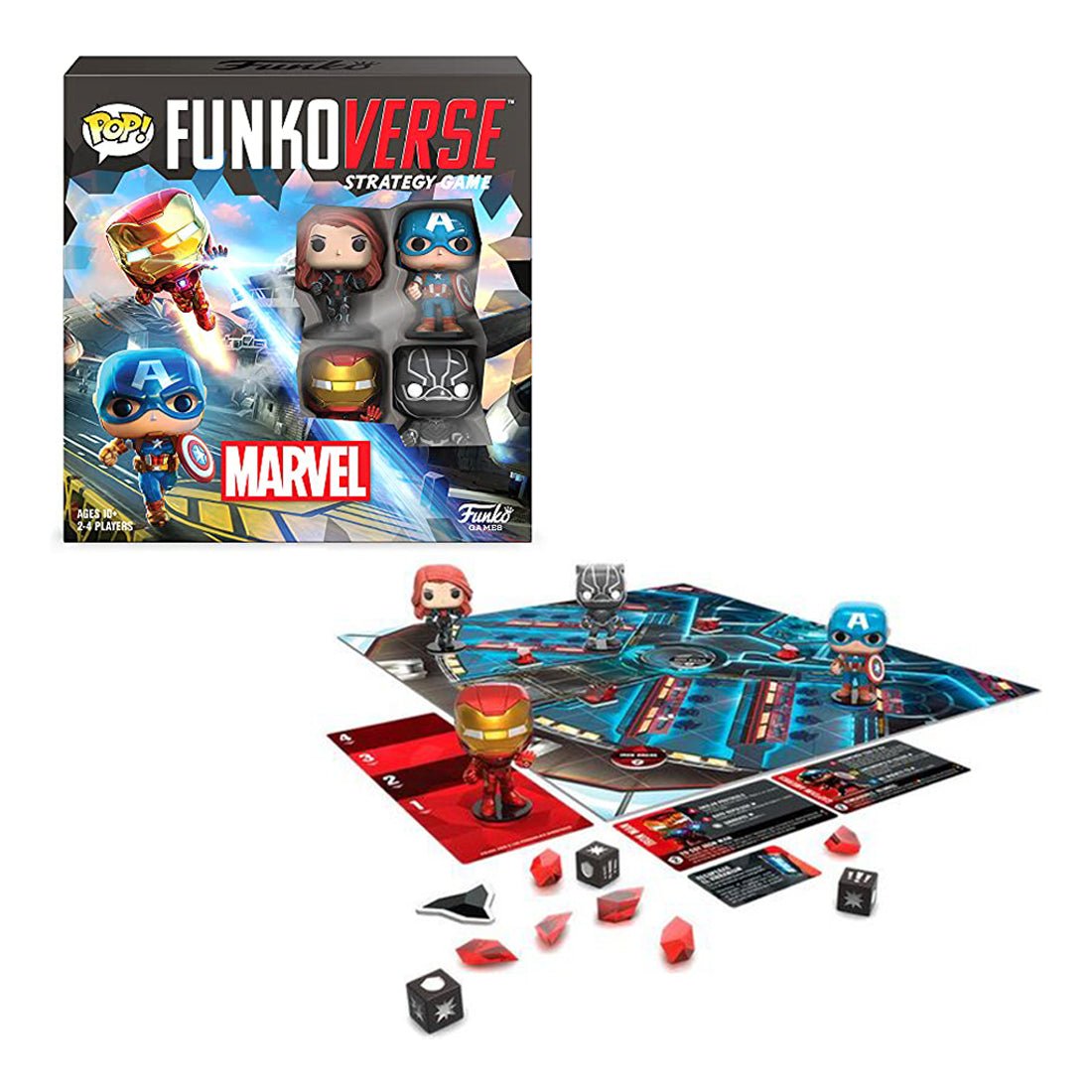Funko Pop! Funkoverse: Marvel 100 4-pack Game - لعبة - Store 974 | ستور ٩٧٤