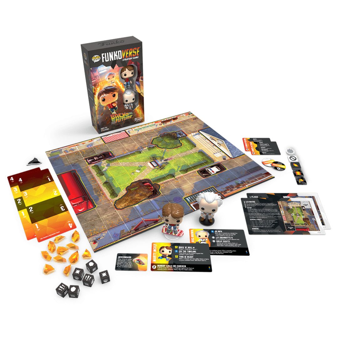 Funko Pop! Funkoverse: Back To The Future 100 2-pack Game - لعبة - Store 974 | ستور ٩٧٤