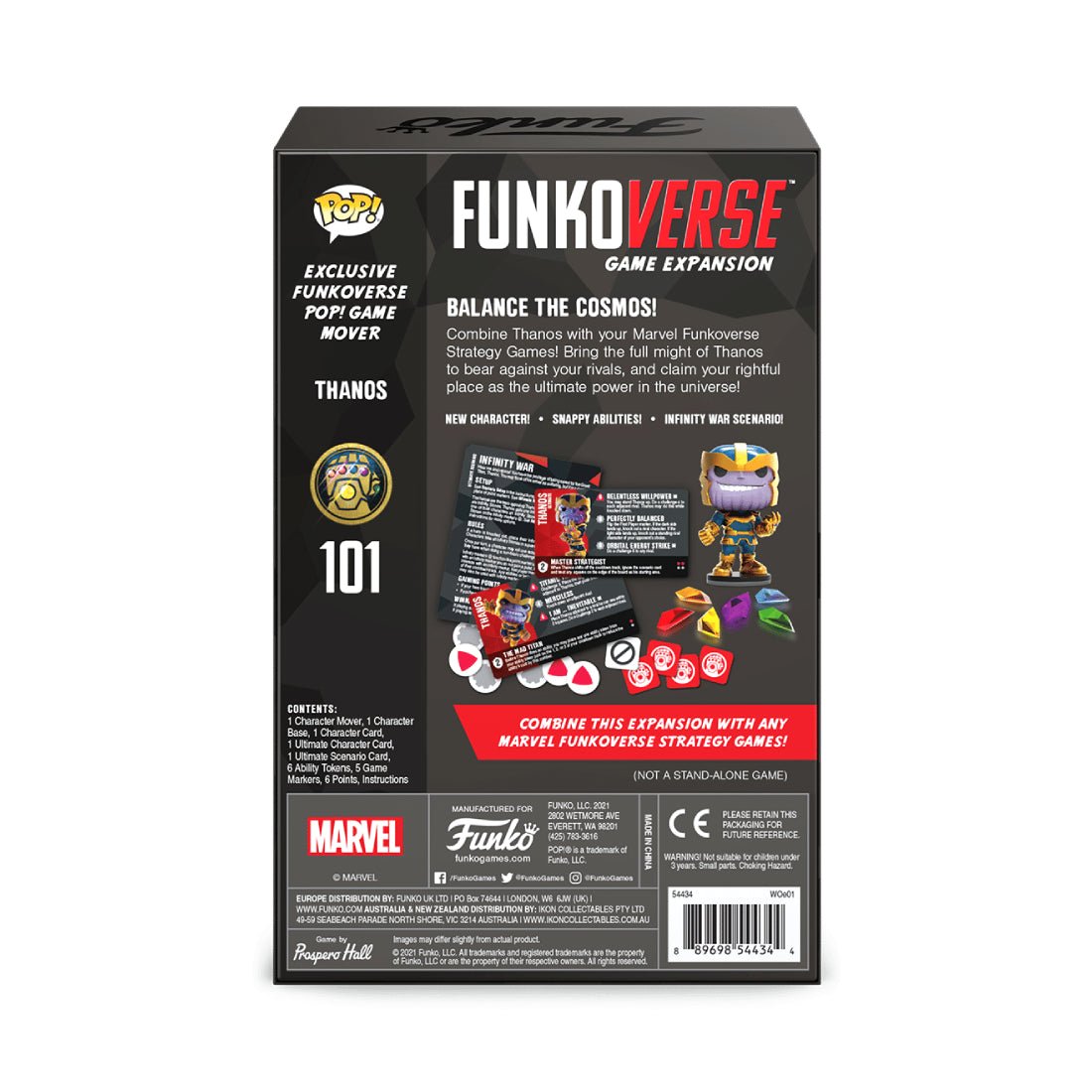 Funko Pop! Funkoverse: Marvel 101 Expansion Game - لعبة - Store 974 | ستور ٩٧٤