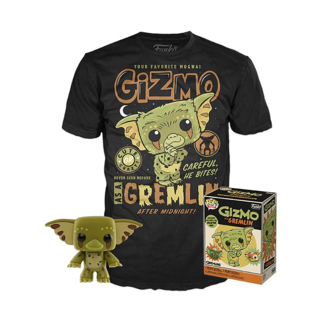 Funko Pop! & Tee: Gremlins: Gizmo - تي شيرت - Store 974 | ستور ٩٧٤