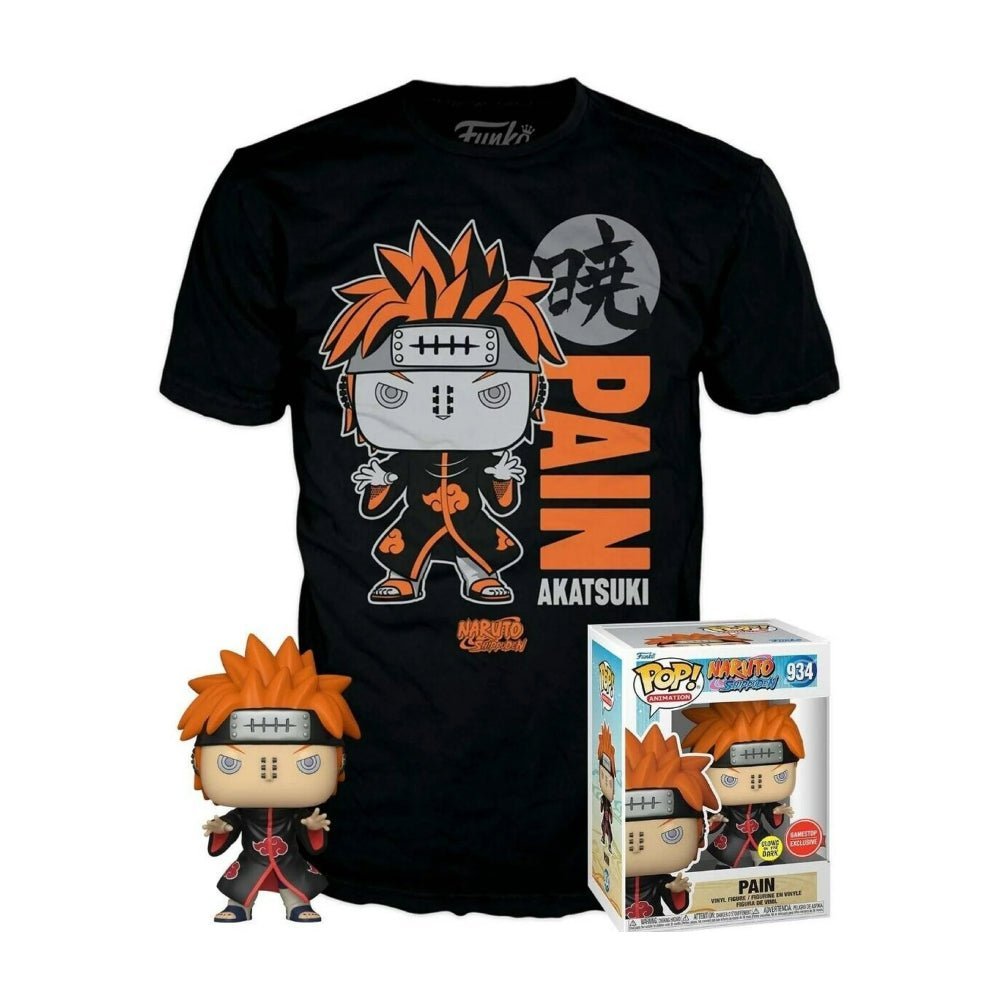 Funko Pop & tee! الرسوم المتحركة: ناروتو - ألم Funko Pop & tee! الرسوم المتحركة: ناروتو - ألم