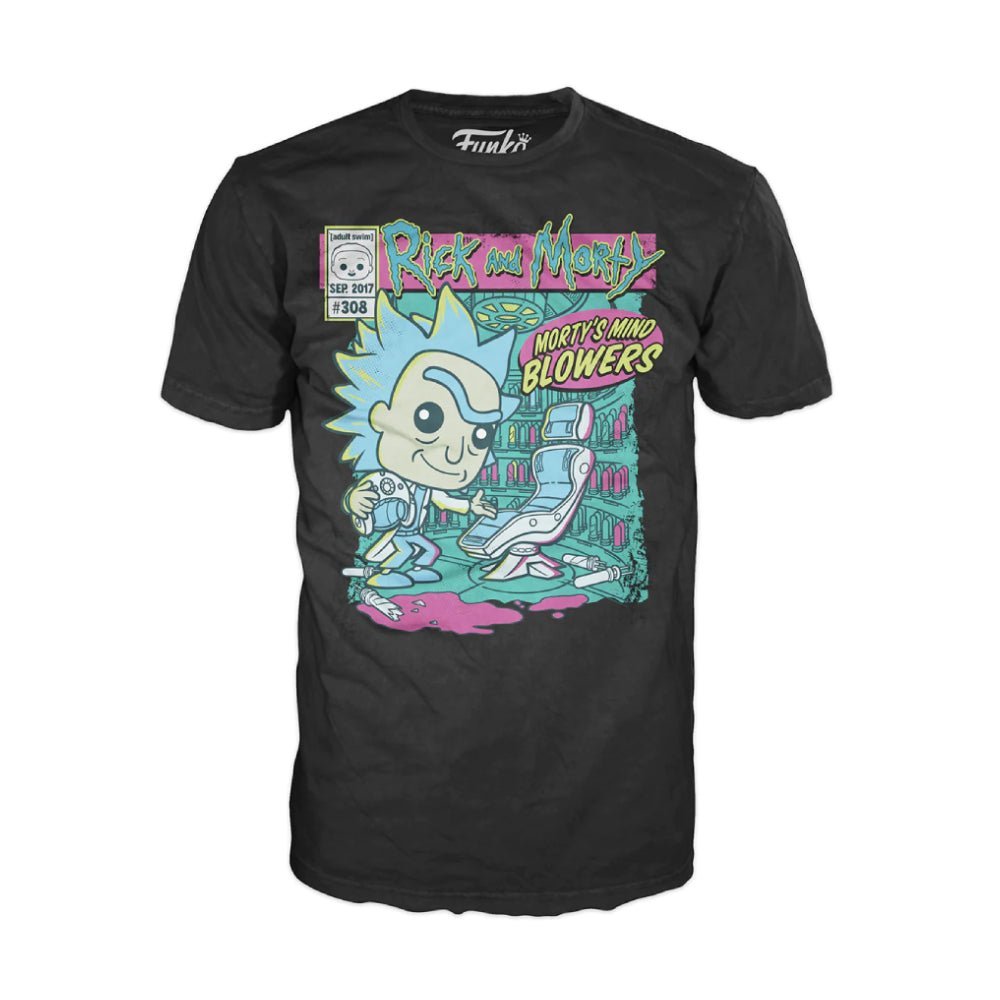 Funko Pop Tee! Rick & Morty: Morty's Mind Blowers - تي شيرت - Store 974 | ستور ٩٧٤