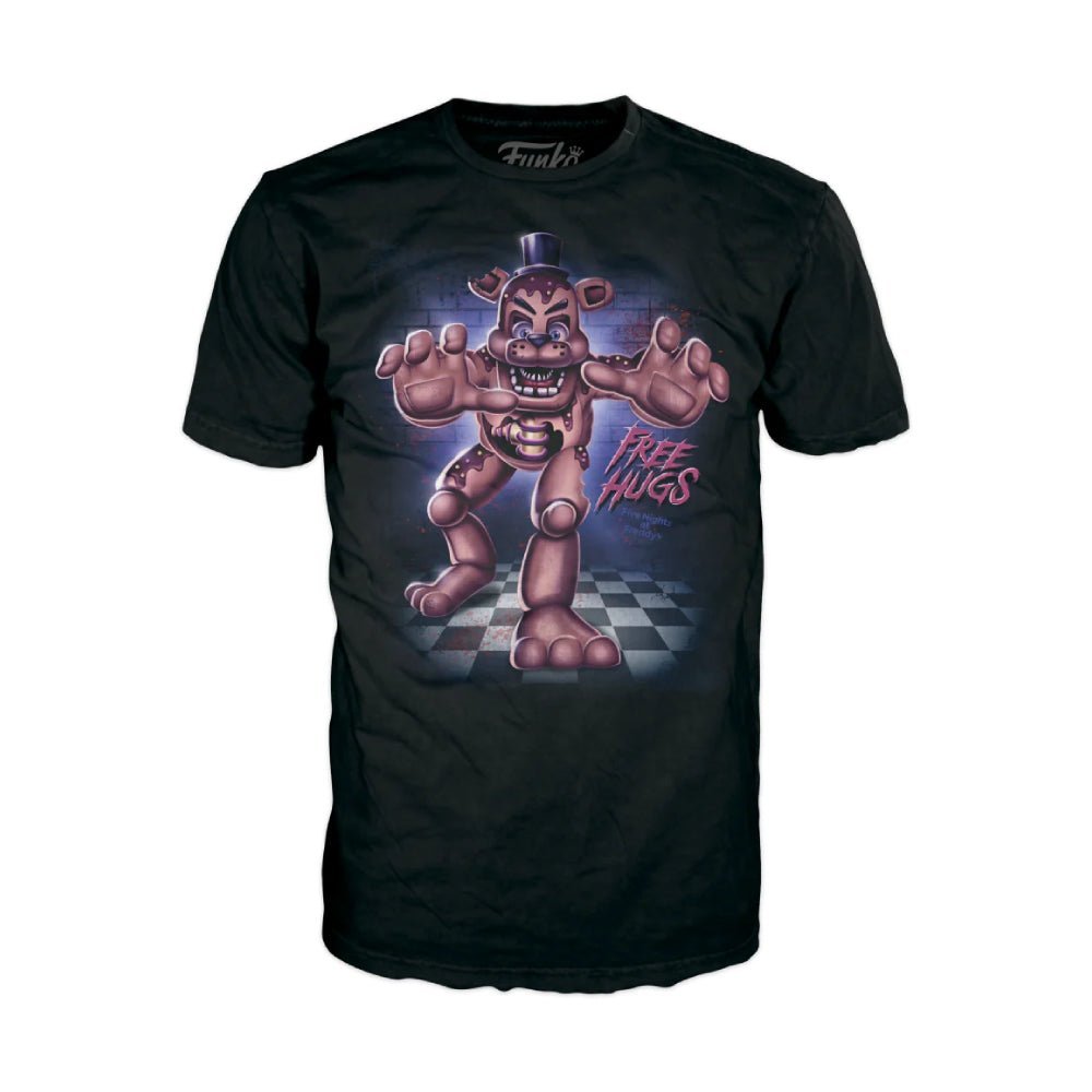 Funko Pop Tee! Games: Five Nights At Freddy's - Free Hugs - تي شيرت - Store 974 | ستور ٩٧٤