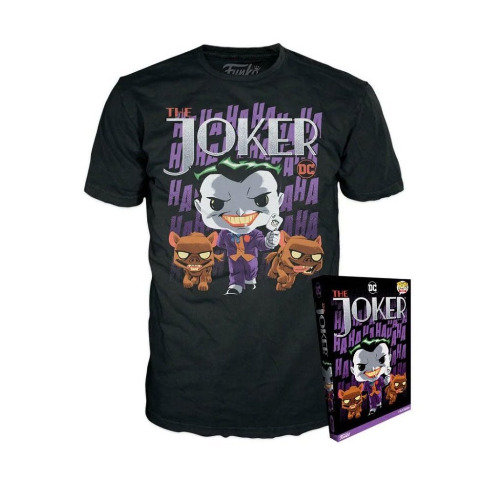 Funko Boxed Tee: DC Comics Joker - تي شيرت - Store 974 | ستور ٩٧٤