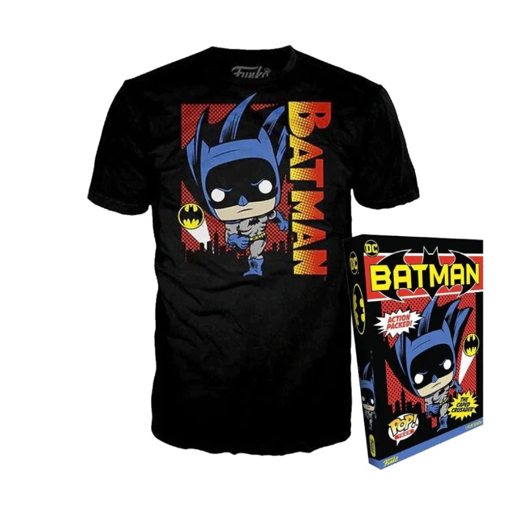 Funko Boxed Tee! Heroes: DC Comics - Batman - تي شيرت Funko Boxed Tee! Heroes: DC Comics - Batman - تي شيرت