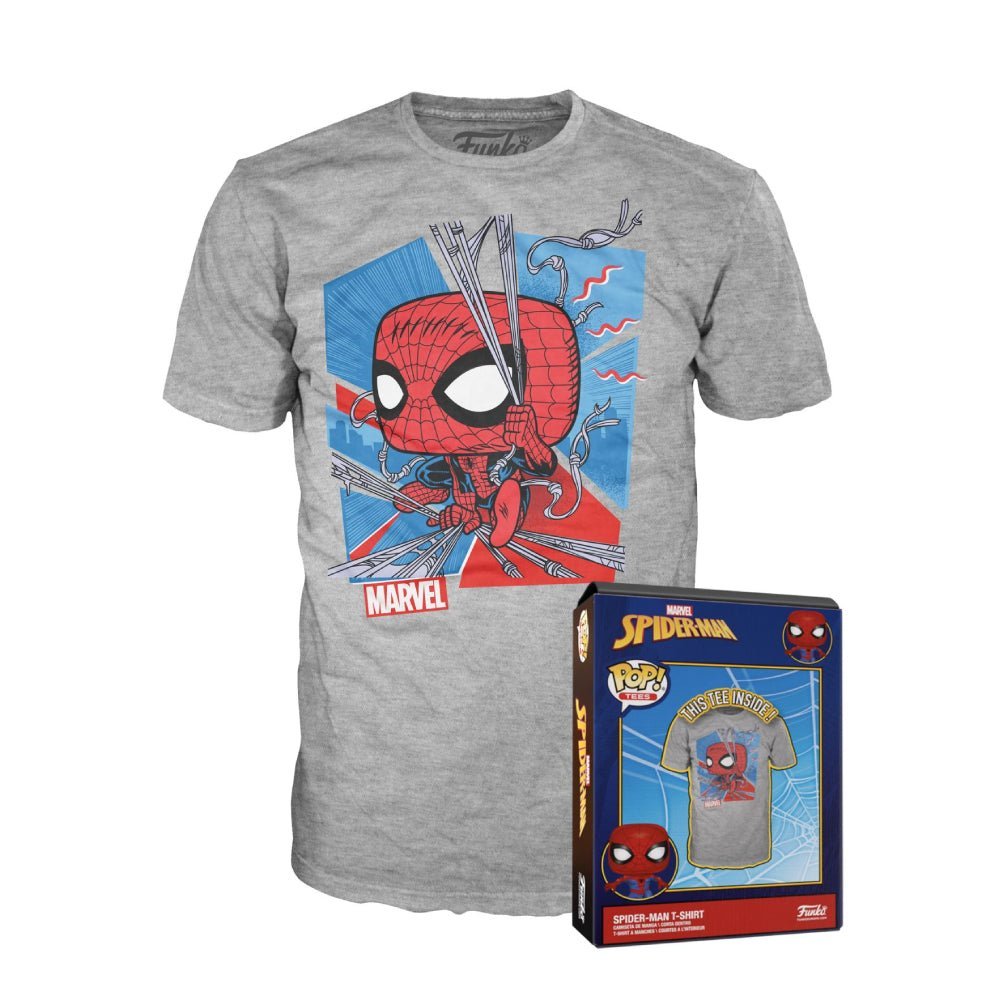 Funko Boxed Tee! Marvel: Spider-Man - تي شيرت - Store 974 | ستور ٩٧٤