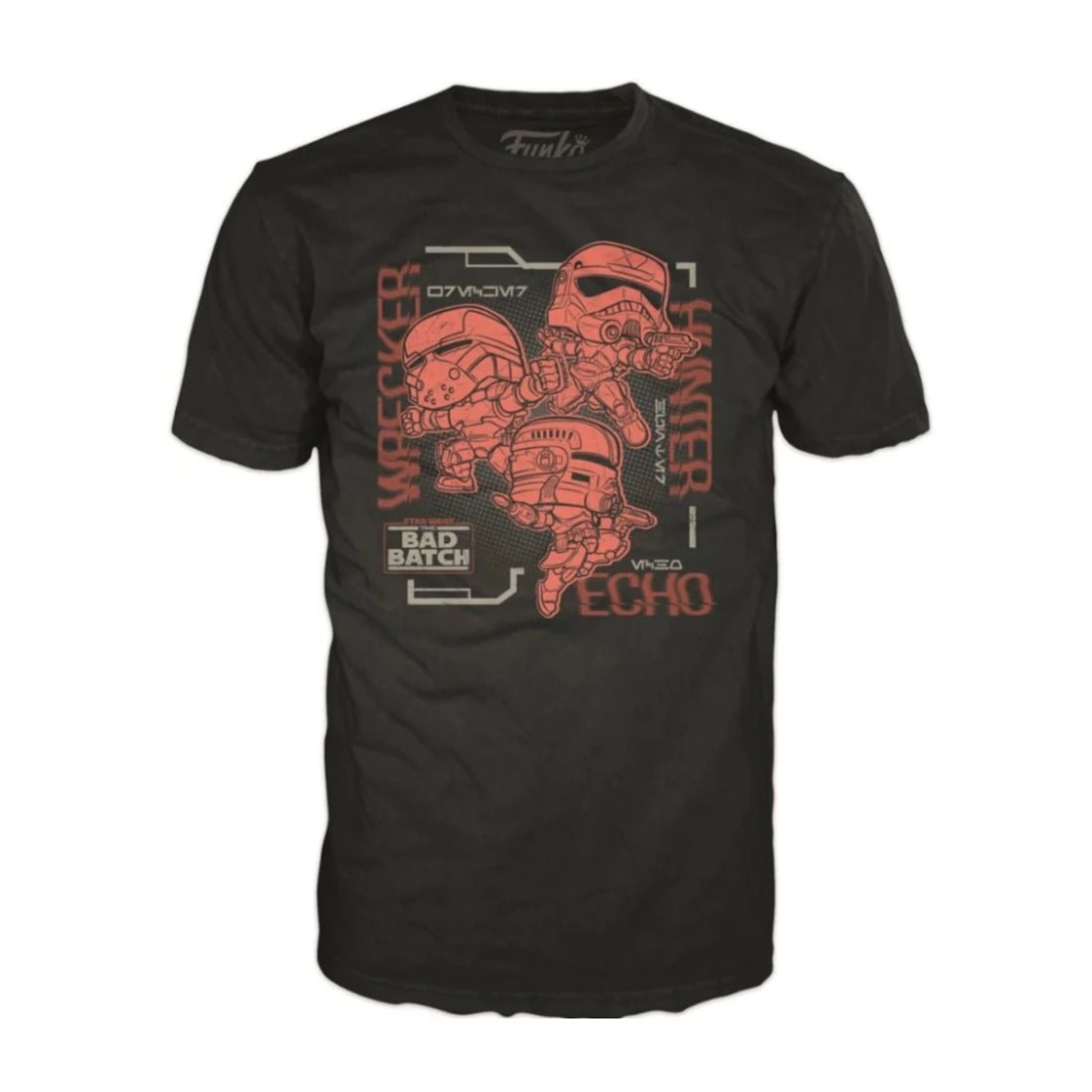 Funko Pop Tee! Star Wars BadBatch: Bad Batch Link Up - تي شيرت Funko Pop Tee! Star Wars BadBatch: Bad Batch Link Up - تي شيرت
