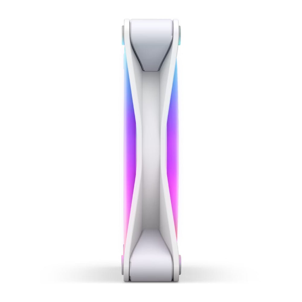 NZXT F120 RGB DUO FAN - WHITE - MEROحة TBRYDID NZXT F120 RGB DUO FAN - WHITE - MEROحة TBRYDID