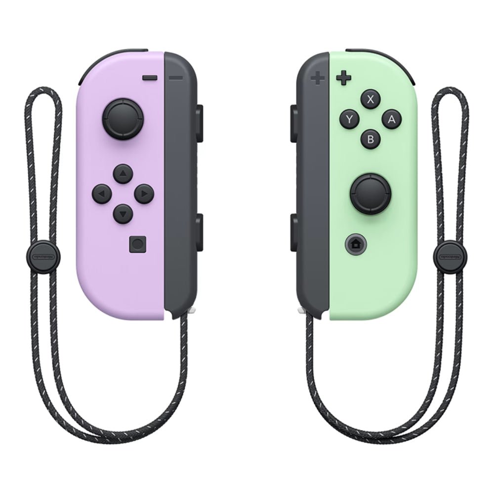 Nintendo Switch Joy Con Pair Pastel Purple Pastel Green