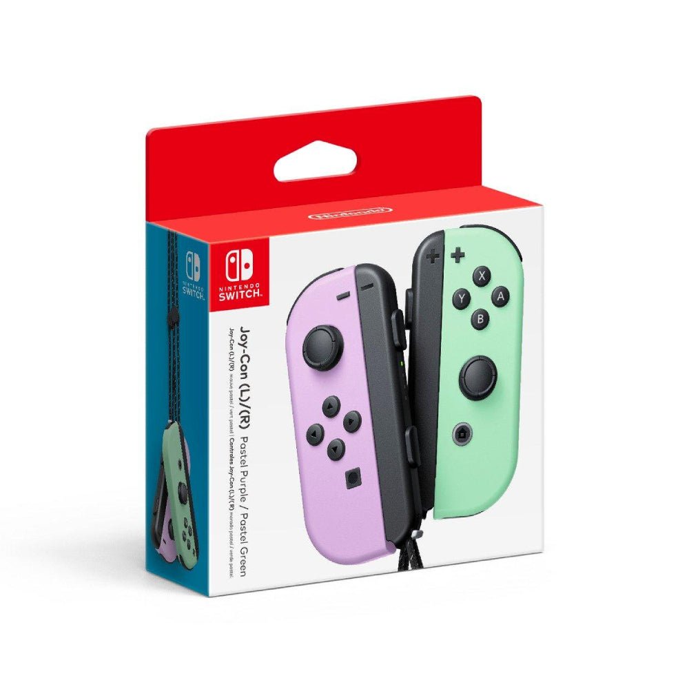 Nintendo Switch Joy-Con Pair - Pastel Purple / Pastel Green - وحدة تحكم - Store 974 | ستور ٩٧٤