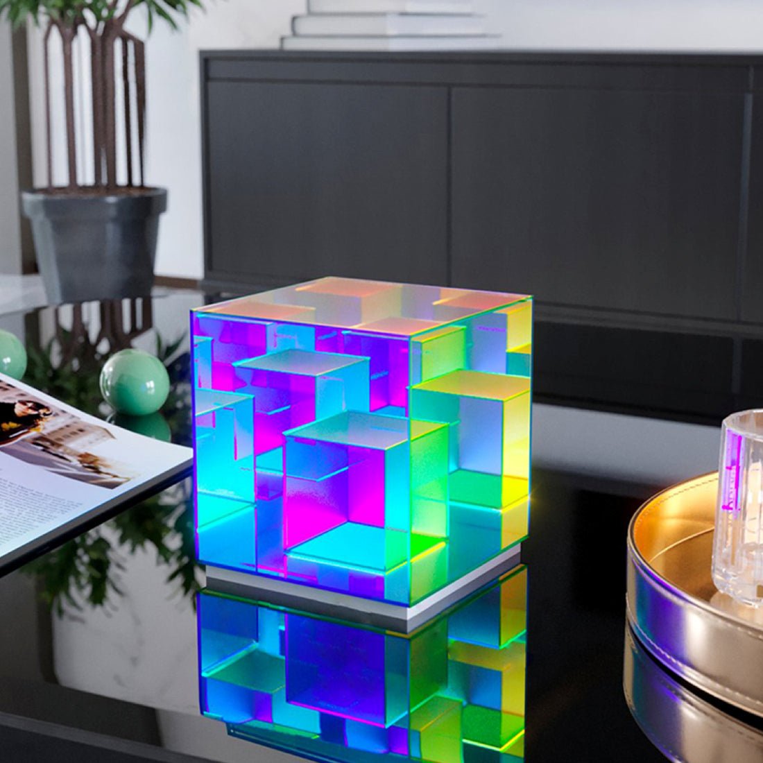 3D Light Cube - إضاءة - Store 974 | ستور ٩٧٤