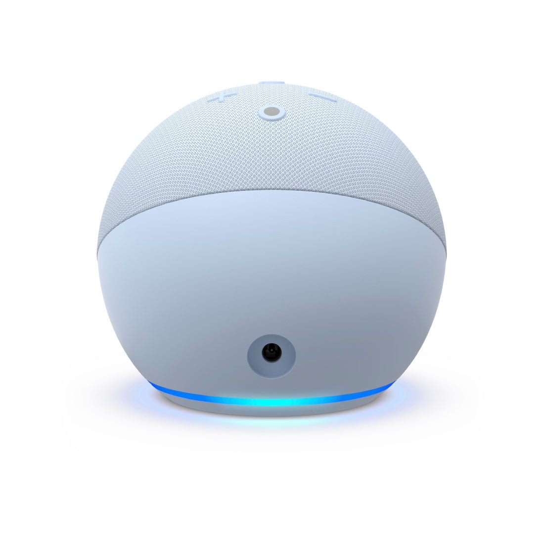 Amazon Echo Dot 5th Gen w/ Clock - Cloud Blue - مكبر صوت - Store 974 | ستور ٩٧٤