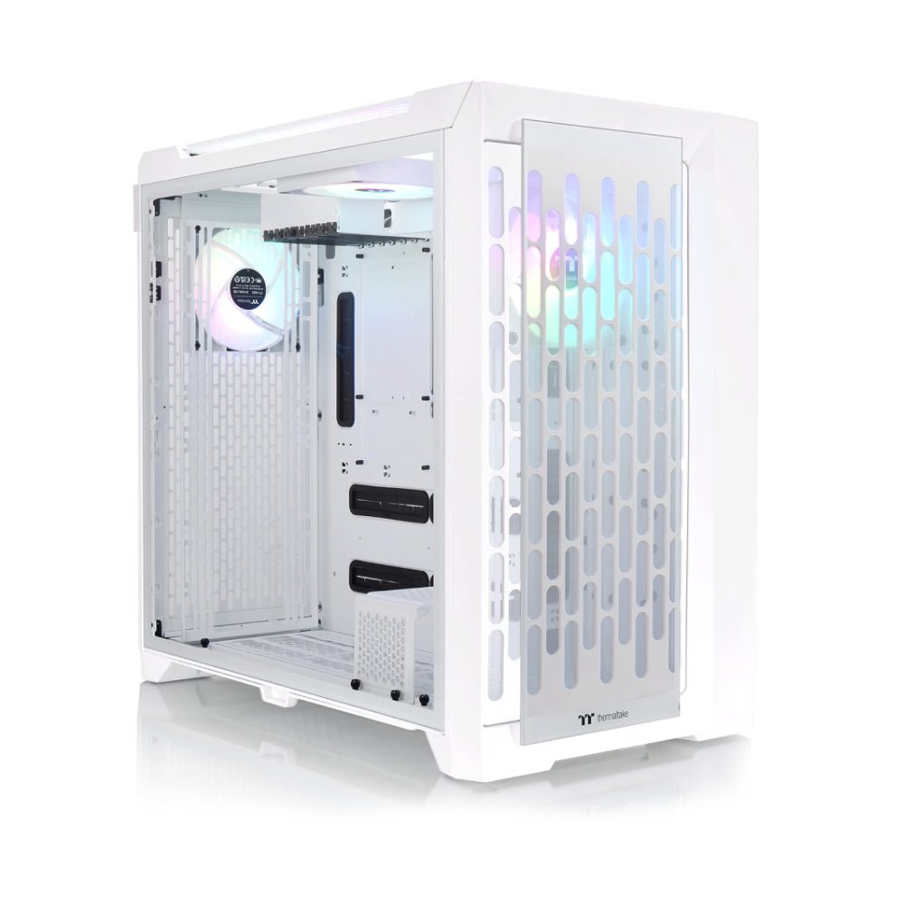 Thermaltake Cte C750 TG Argb Gaming Tower Case - Snow - صnadoق Thermaltake Cte C750 TG Argb Gaming Tower Case - Snow - صnadoق