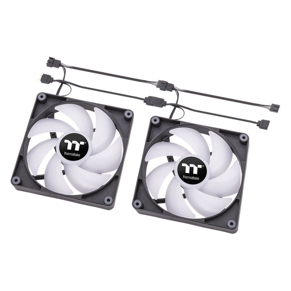Thermaltake CT120 ARGB Sync PC Cooling Fan (2-Fan Pack) - Black - مراوح - Store 974 | ستور ٩٧٤