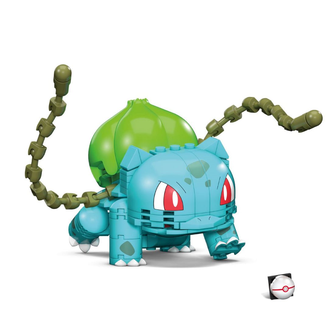 Mega Pokémon Build & Show Bulbasaur Building Set - 175pc - بوكيمون Mega Pokémon Build & Show Bulbasaur Building Set - 175pc - بوكيمون