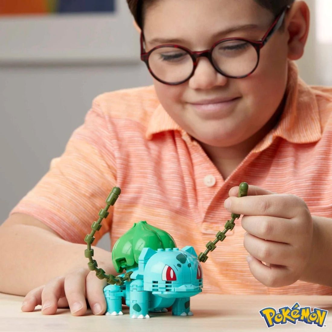 Mega Pokémon Build & Show Bulbasaur Building Set - 175pc - بوكيمون Mega Pokémon Build & Show Bulbasaur Building Set - 175pc - بوكيمون