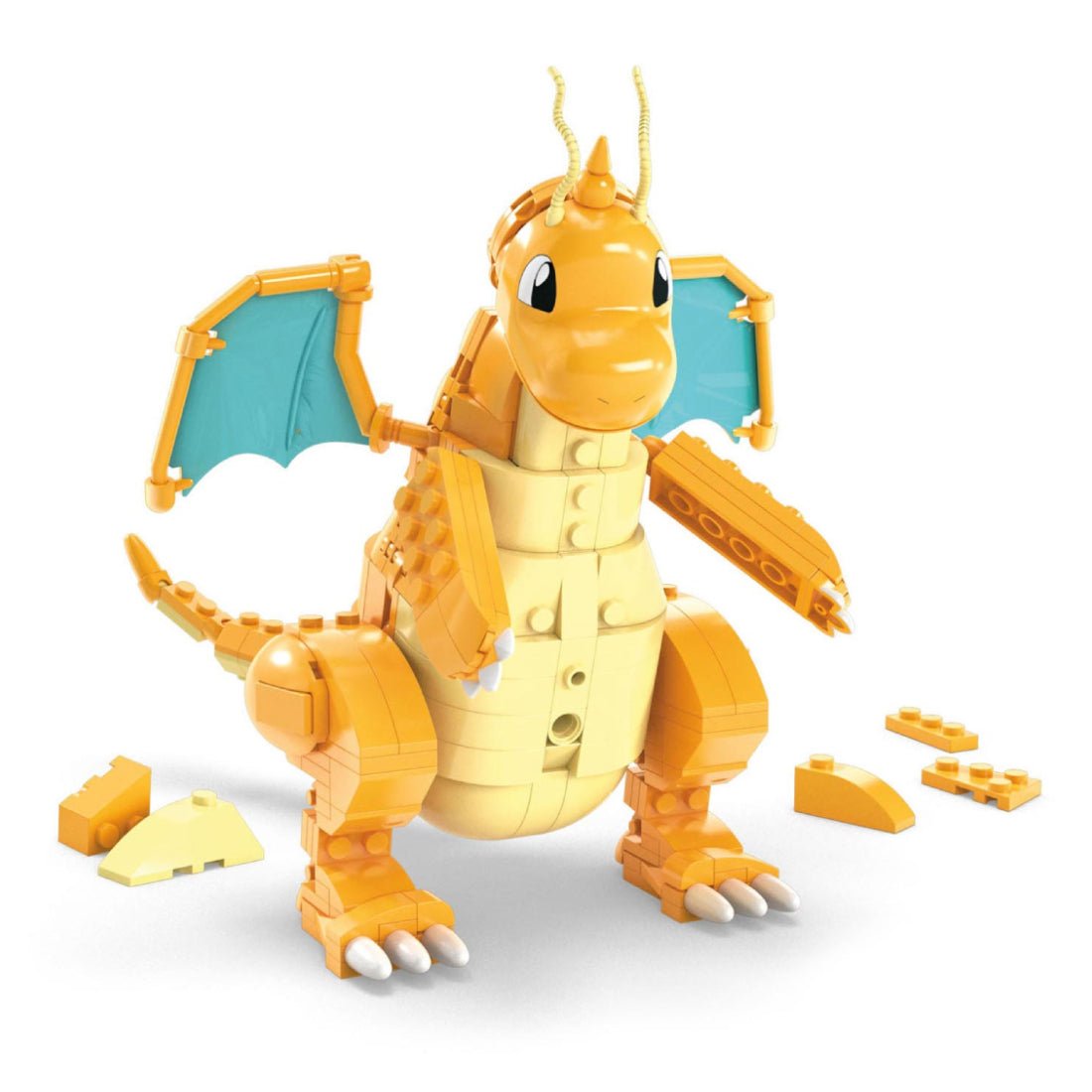 Mega Pokémon Dragonite Figure with Motion Building Set - 388pc - بوكيمون Mega Pokémon Dragonite Figure with Motion Building Set - 388pc - بوكيمون