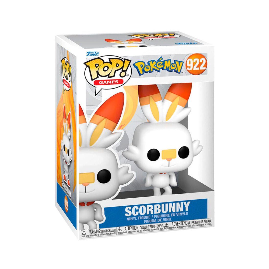 Funko Pop! Games: Pokemon - Scorbunny (EMEA) #922 - دمية - Store 974 | ستور ٩٧٤