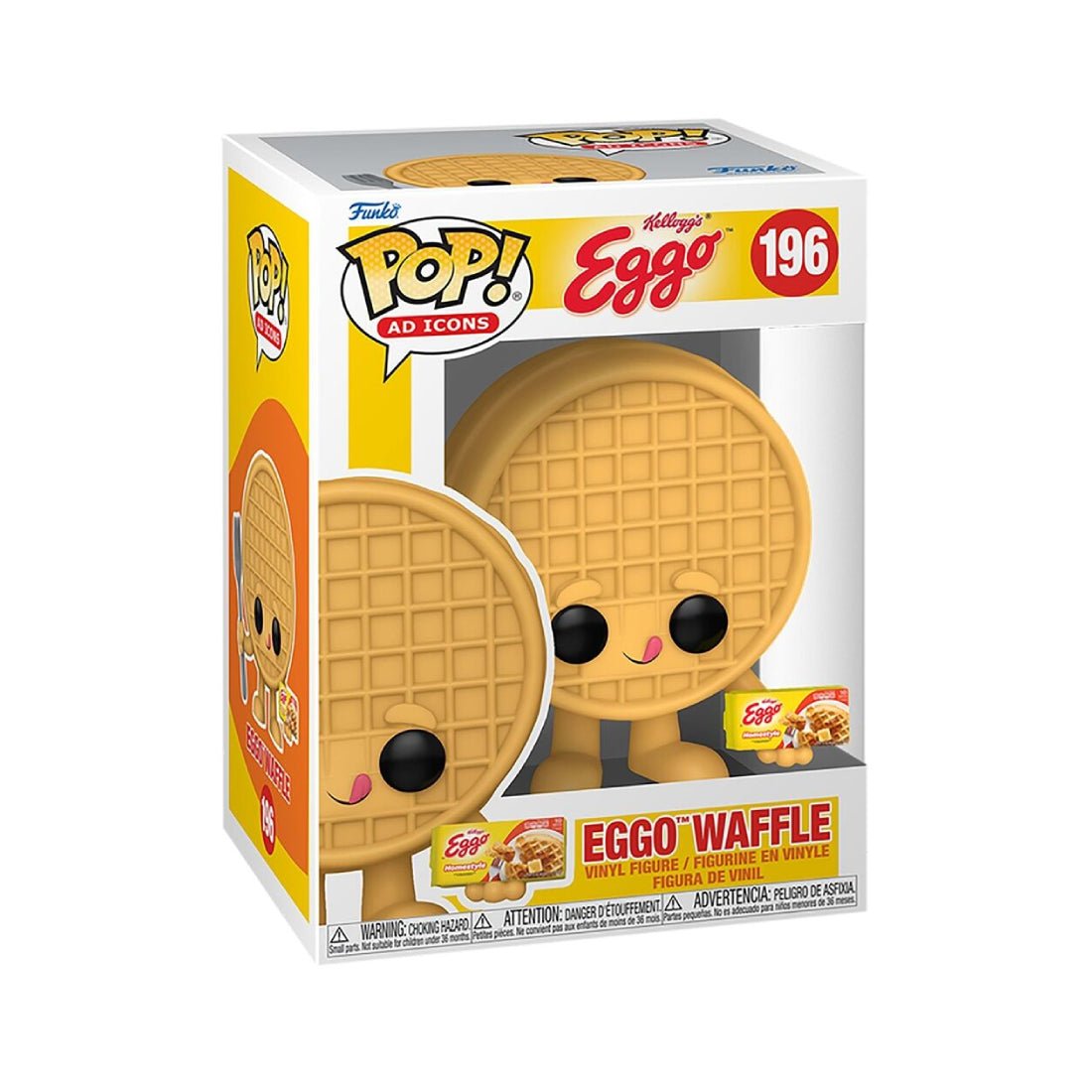 Funko Pop! Ad Icons: Kelloggs - Eggo Waffle #196 - دمية - Store 974 | ستور ٩٧٤