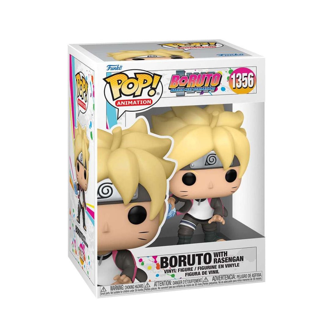 Funko Pop! Animation: Boruto - Boruto with Rasengan #1356 - دمية Funko Pop! Animation: Boruto - Boruto with Rasengan #1356 - دمية