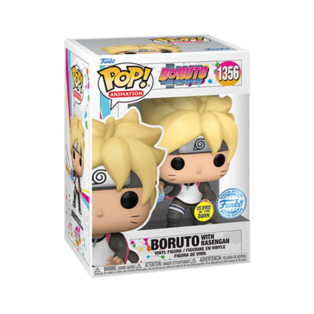 Funko Pop! Animation: Boruto - Boruto with Rasengan (GW)(Exc) #1356 - دمية - Store 974 | ستور ٩٧٤