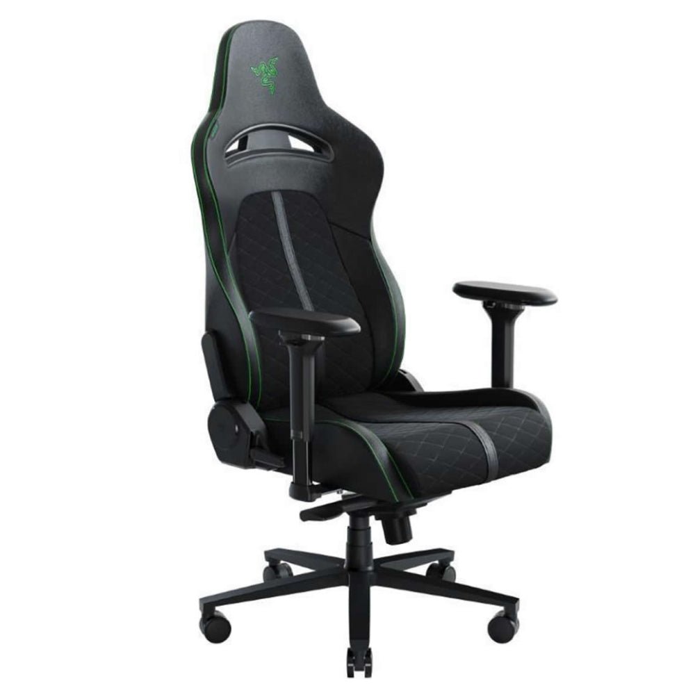 Razer Enki Gaming Chair - Black & Green - كرسي - Store 974 | ستور ٩٧٤