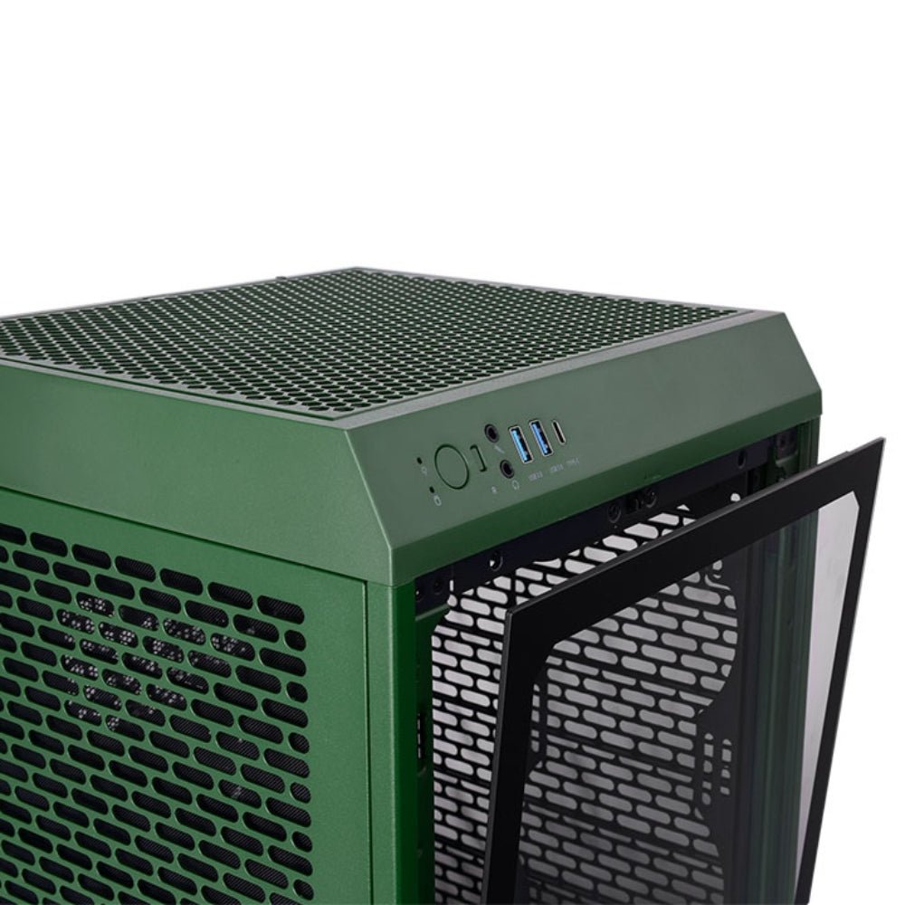 Thermaltake The Tower 200 Mini Gaming Tower Case - Racing Green - صندوق - Store 974 | ستور ٩٧٤