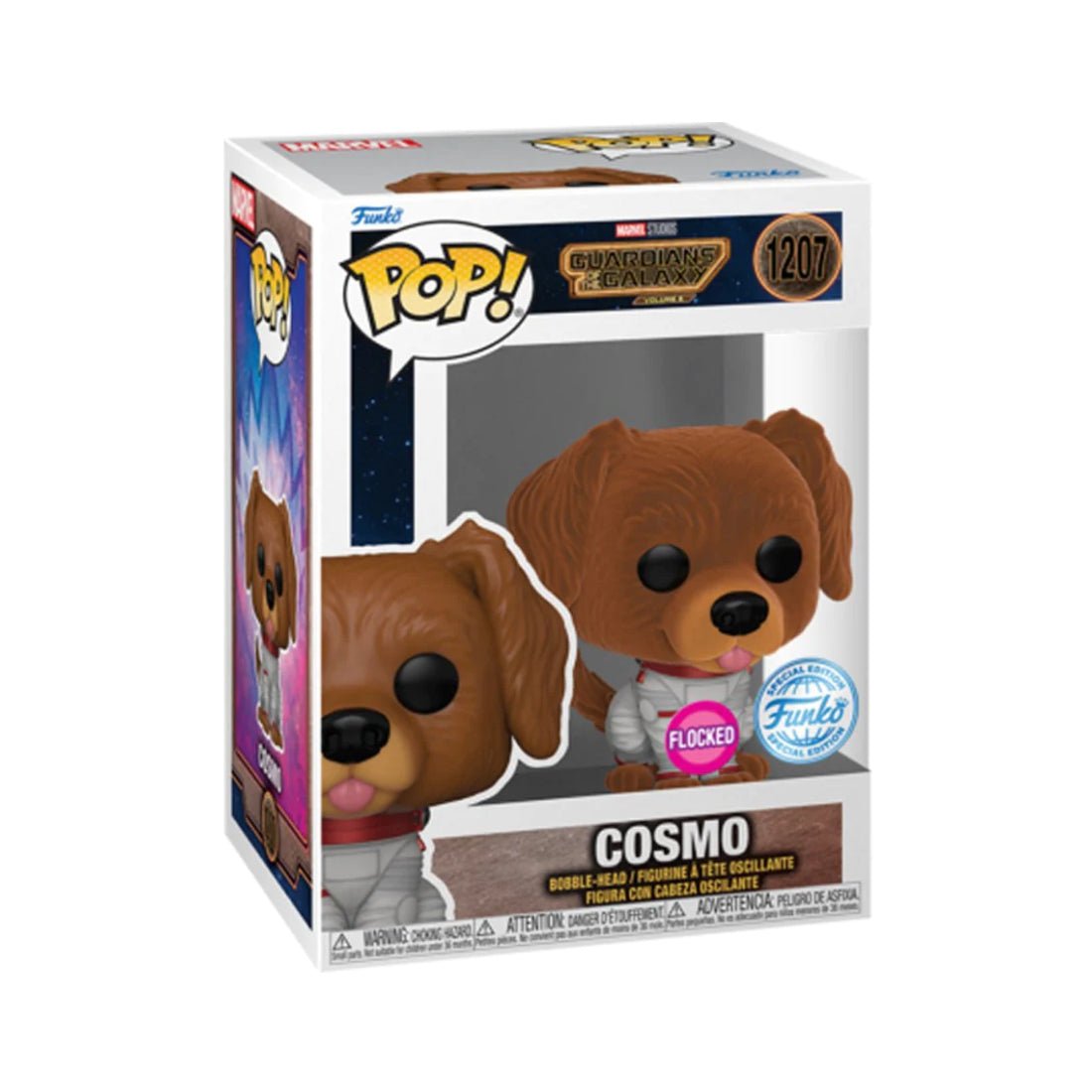 Funko Pop! Marvel: Guardian of the Galaxy 3 - Cosmo (FL)(Exc) #1207 - دمية Funko Pop! Marvel: Guardian of the Galaxy 3 - Cosmo (FL)(Exc) #1207 - دمية