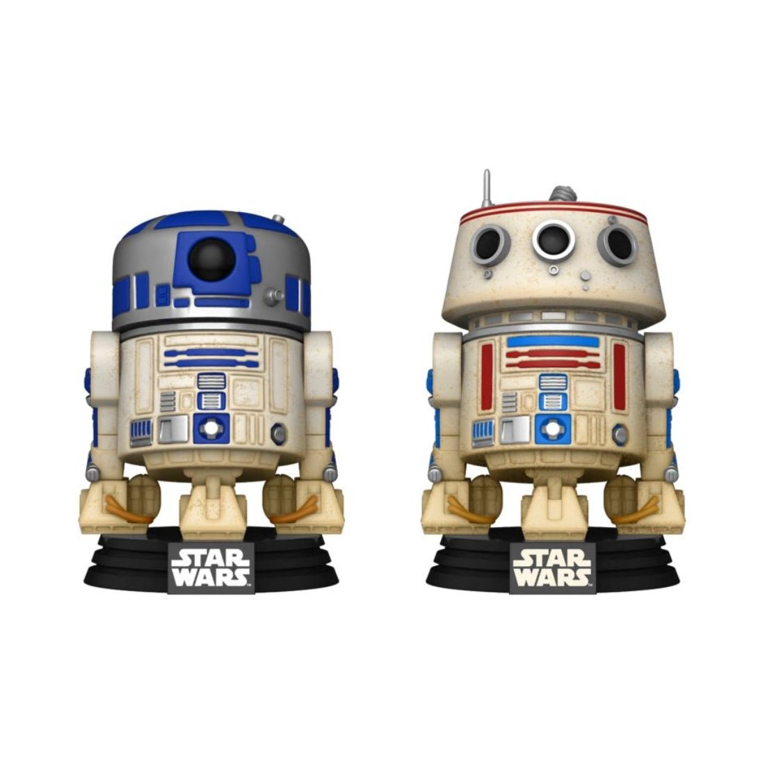 Funko Pop! Star Wars: R2D2 and R5D4 (Exc) #2Pack - دمية - Store 974 | ستور ٩٧٤