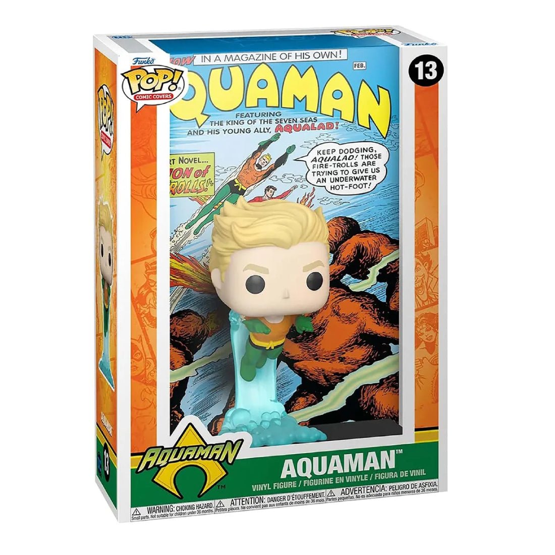 غلاف كوميدي فونكو بوب! الأبطال: Aquaman #13 - دسم غلاف كوميدي فونكو بوب! الأبطال: Aquaman #13 - دسم